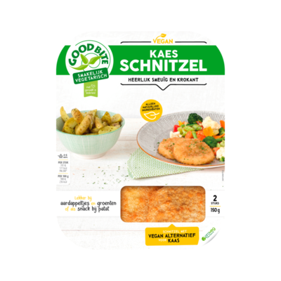 GoodBite Vegan Kaesschnitzel 2 Stuks